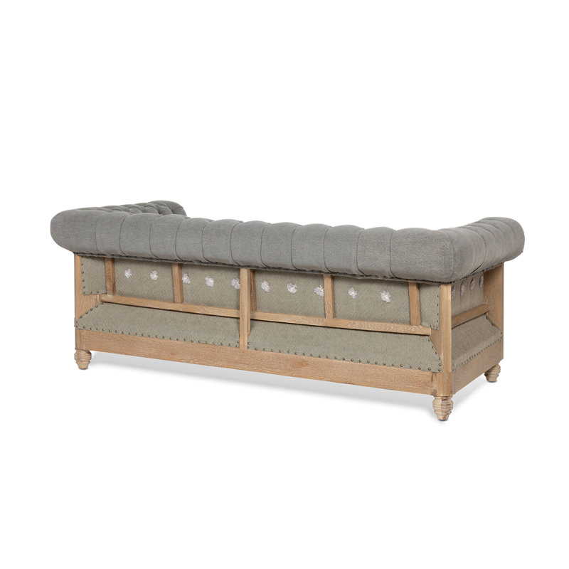 Park Hill 82.5'' Rolled Arm Chesterfield Sofa | Wayfair